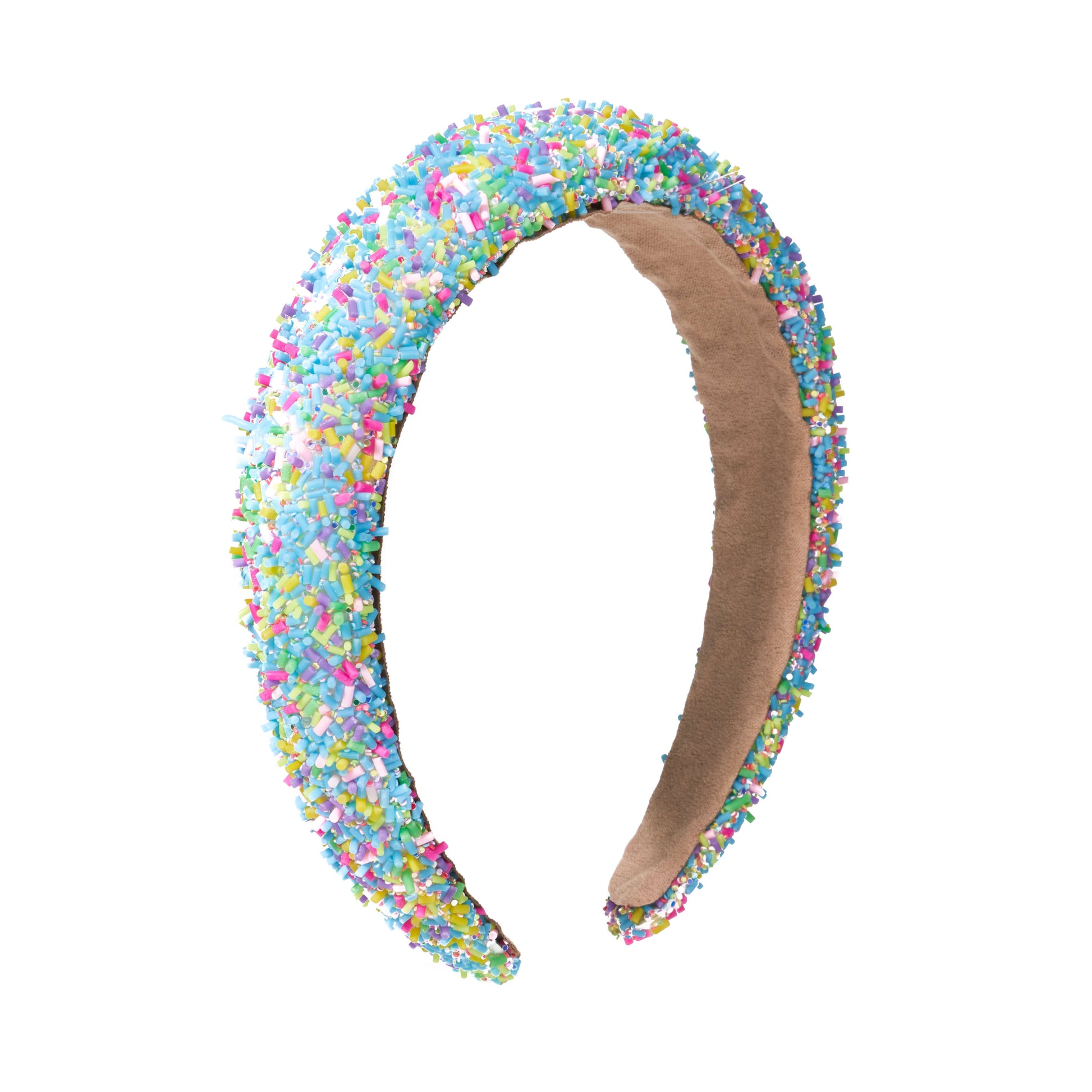 Donuts Candy Cake Dopamine Colors Headband - blue