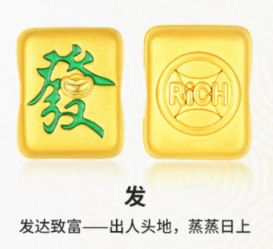 CHOW TAI SENG Au999 Live gold products set