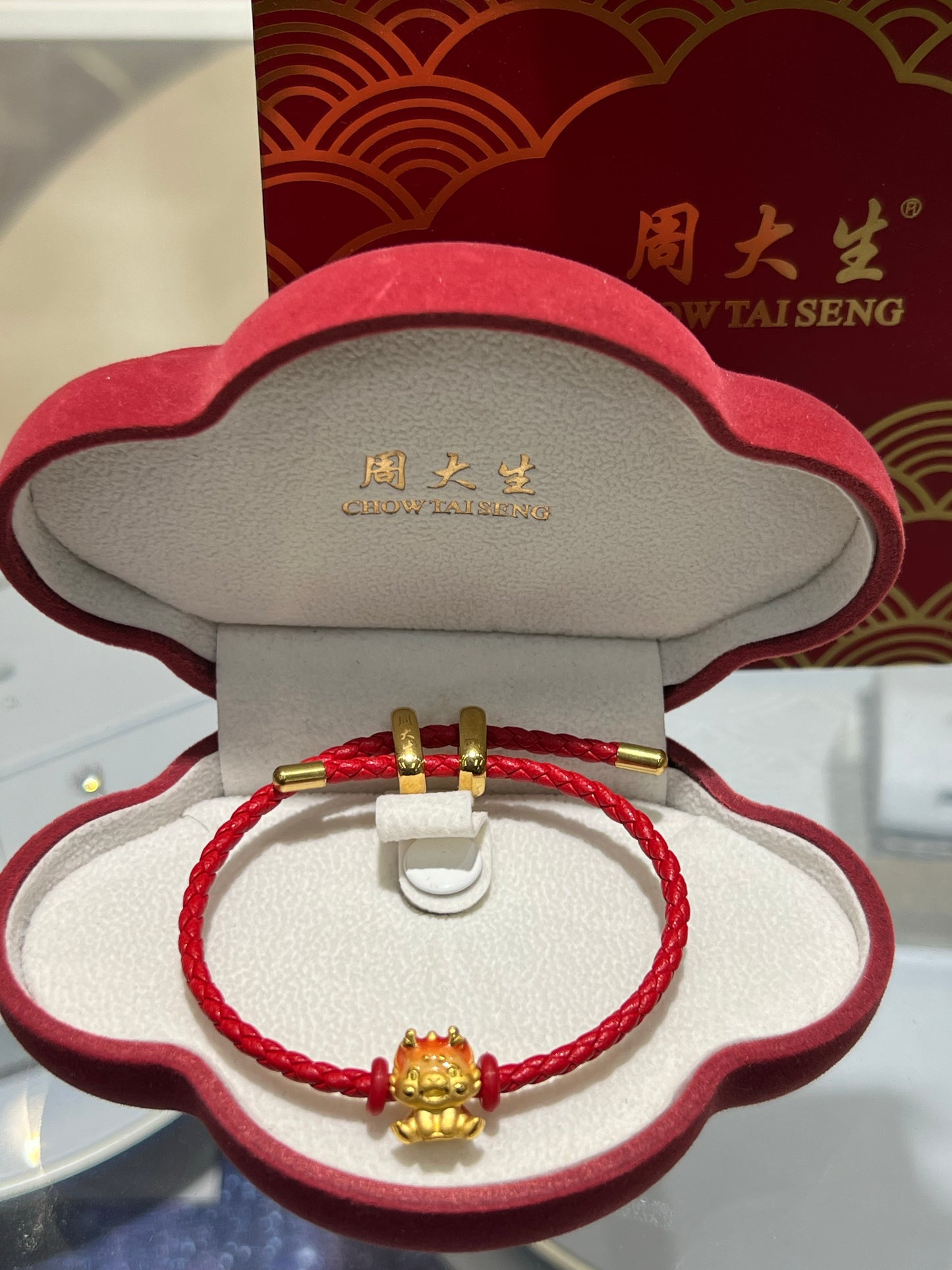 CHOW TAI SENG Au999 Live gold products set