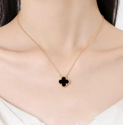 Clover Necklace Fine jewelry S925 Sterling silver gold plated