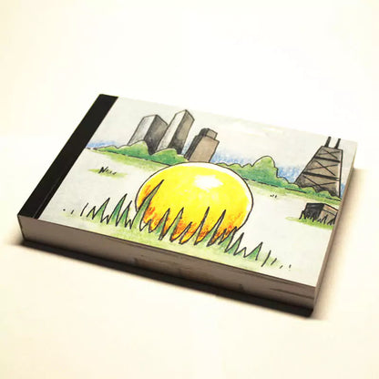 Creative Proposal Cartoon Flip Book with Hidden Ring for Surprise