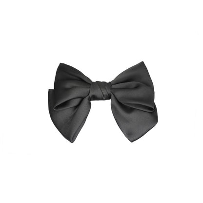 Classic Big Black Bow-knot Hair Clip black