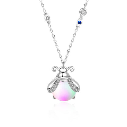 FEELIVE Light Absorbing Glow-in-the-dark Firefly Necklace