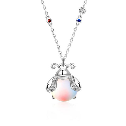 FEELIVE Light Absorbing Glow-in-the-dark Firefly Necklace