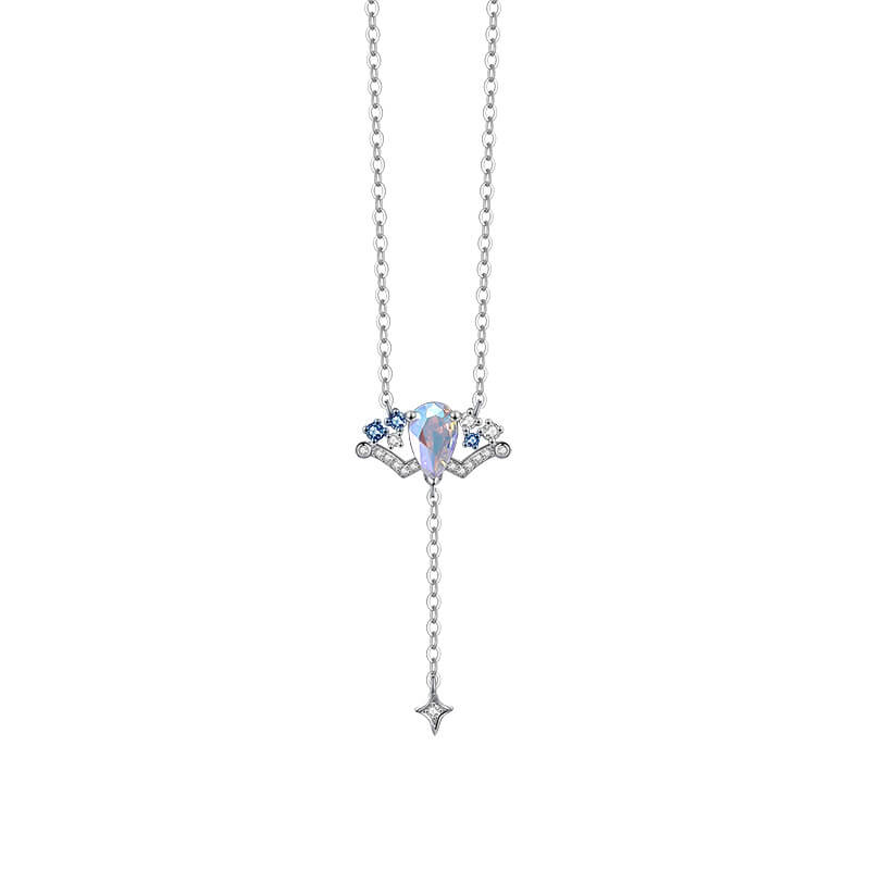 Fantasy Gems Twelve Constellations Necklace in Sterling Silver - Sagittarius