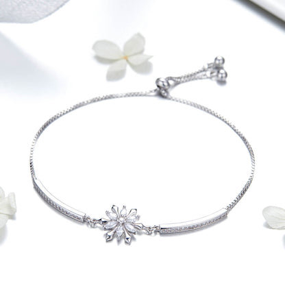 Snowflake Sterling Silver Jewelry Set