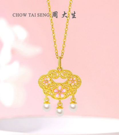 CHOW TAI SENG Au999 Live gold products set