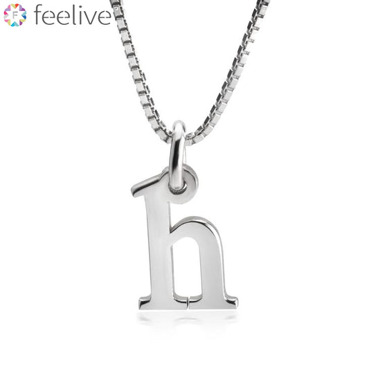 Classic Personalized Custom Lowercase Letter Necklace【FREE GIFT BOX】