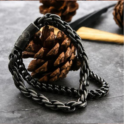 Punk Style Chain Men Bracelet in Stainless 