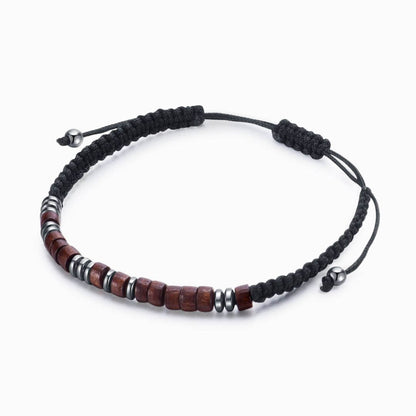 To My Son, I Love You Morse Code Braided Bracelet