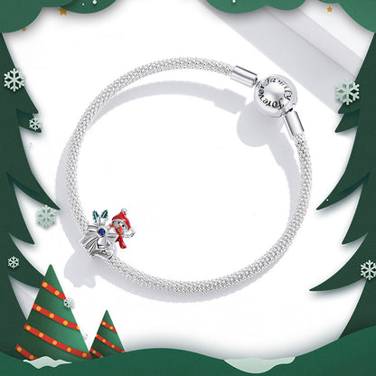 Christmas Carnival Sterling Silver Charm Set