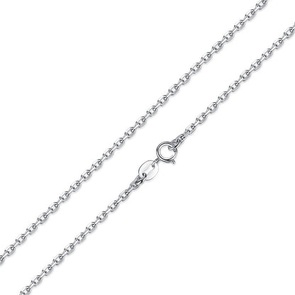 Classic Series Chain Necklace in Sterling Silver link