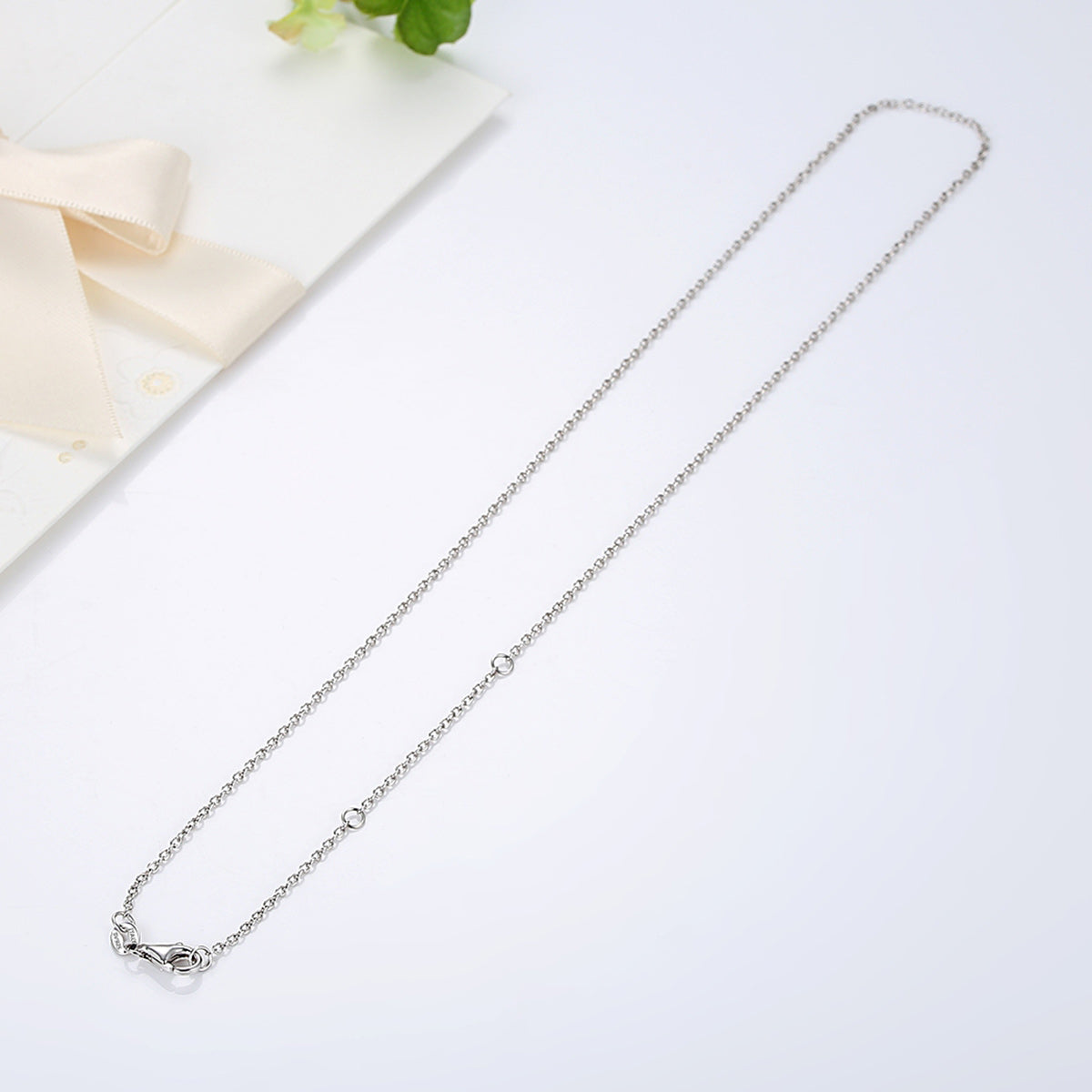 Cable Chain Necklace in Sterling Silver whole