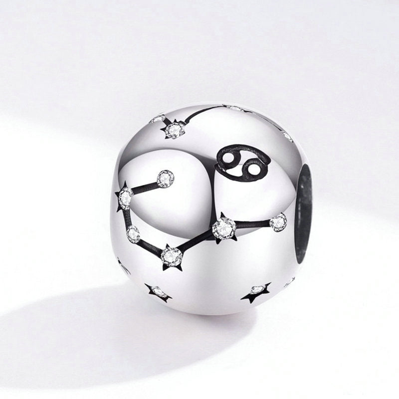 Constellations Cancer Charm in Sterling Silver