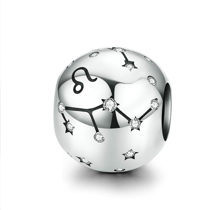 Constellations Leo Charm in Sterling Silver